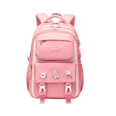 Children School Bags Design 1  ( pink)