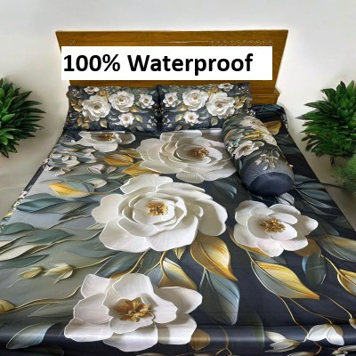 7/8 Water Proof Premium 3D Design Bed Sheet