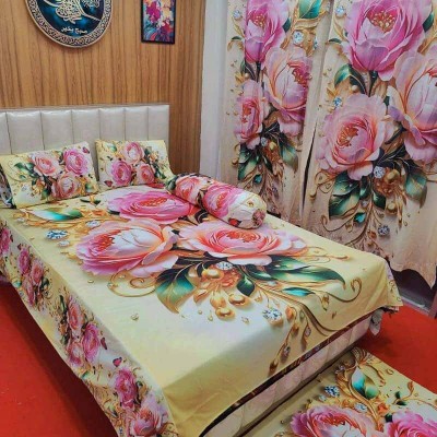 China Premium 3D Design Bed Sheet