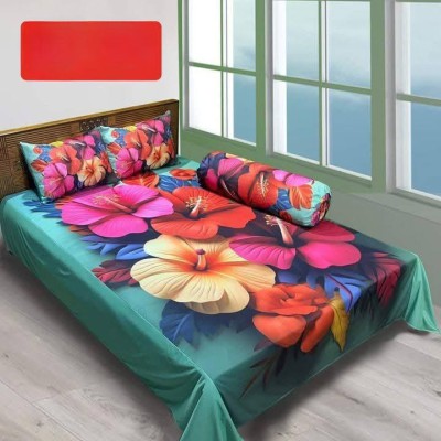 7/8 Water Proof Premium 3D Design Bed Sheet
