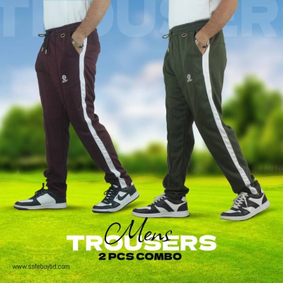 2 pcs combo Mens Trousers Green & Marun