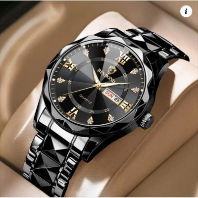 BINBOND  Brand Luminous Quartz Watch For Men