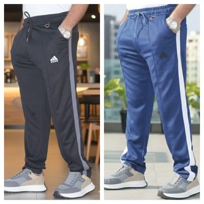 2 pcs combo Mens Trousers Black & Blue
