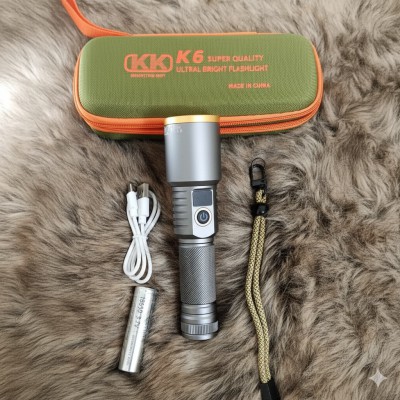 kk k6 ultra bright flashlight