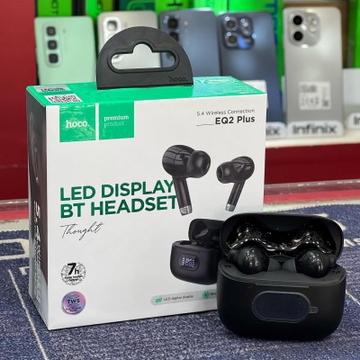 HOCO EQ2 Plus Wireless Earbuds - Black