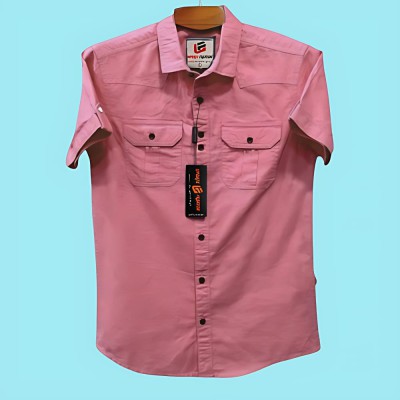 Half sleeve double pocket Shirt Premium Cotton Fabrics