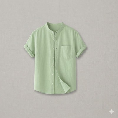 Half Sleeve Ban Coller Shirt