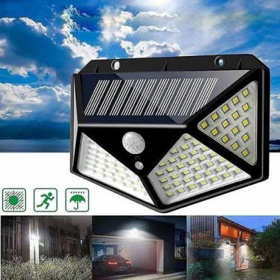 100 LED 4 Surface Solar Light solar induction, body induction light