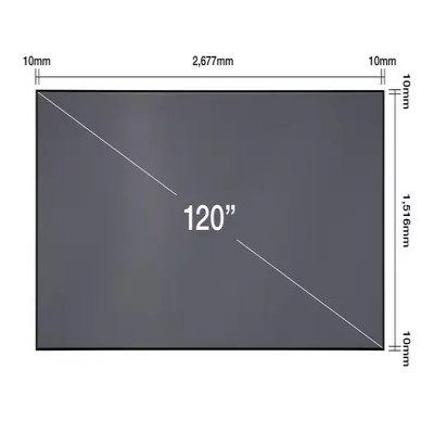 ALR  Projector  Screen  (120 inch)