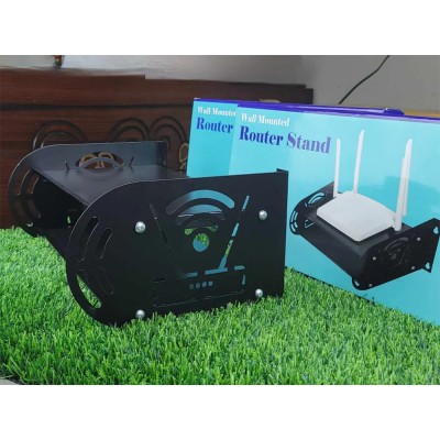 Wall mounted router stand