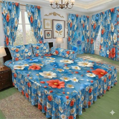 কুচি ডিজাইনের  Non-Waterproof Bed Set! 🌟