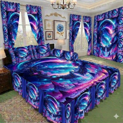 কুচি ডিজাইনের  Non-Waterproof Bed Set! 🌟