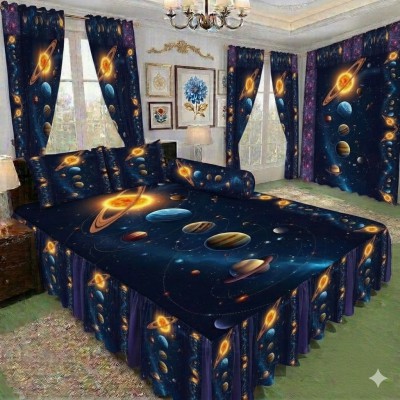 কুচি ডিজাইনের  Non-Waterproof Bed Set! 🌟