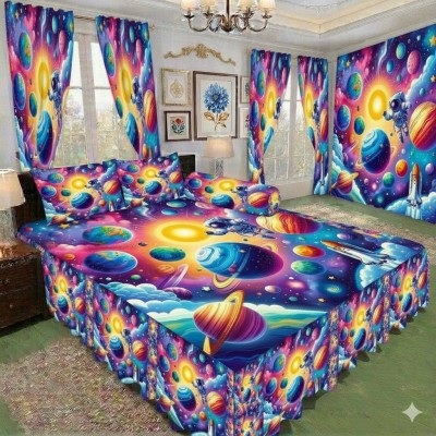 কুচি ডিজাইনের  Non-Waterproof Bed Set! 🌟