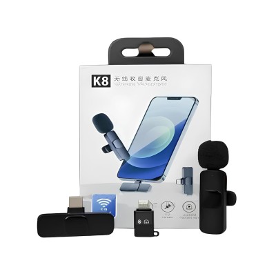 K8 Wireless Lavalier Microphone