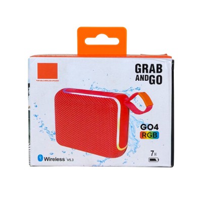 "Grab and Go" GO4 RGB Portable Wireless Speaker