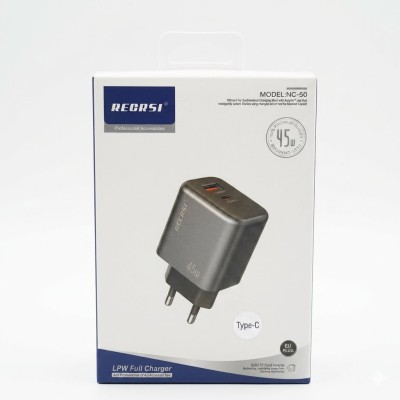 RECRSI NC-50 45W Fast Charger ( ক্যাবল ছাড়া )