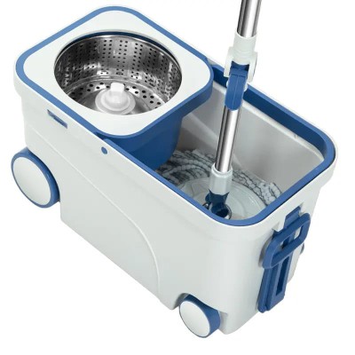 360-degree rotating spin mop and bucket set