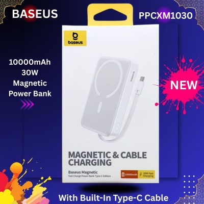 Baseus Magnetic Mini 10000mAh 30W Wireless Power Bank – PPCXM1030