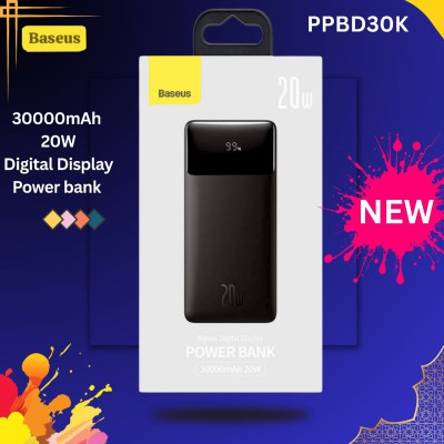 Baseus Bipow Digital Display 20W 30000mAh Power Bank ( PPBD30K )