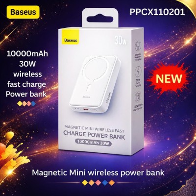 Baseus Magnetic Mini Wireless Fast Charge Power Bank (Model PPCX110201)