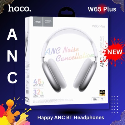 Hoco W65 Plus Happy ANC Wireless Bluetooth Headphone
