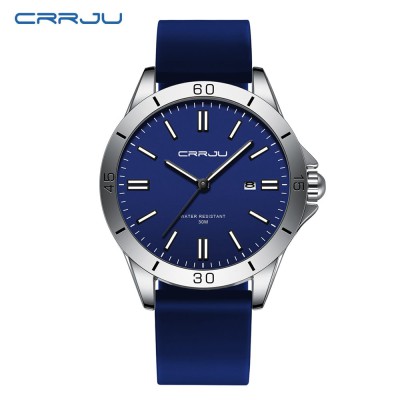 Crrju New 5025 Men's & Ladies' Watch (blue)