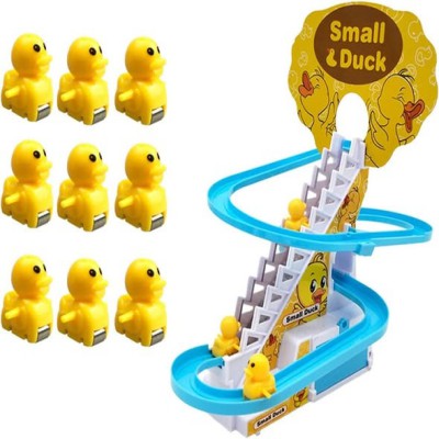 New Electric Duck Climbing Stair Toys (duck 9pcs)