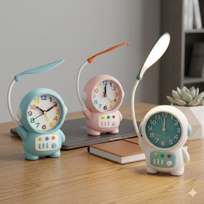 Desk Lamp with Alarm Clock