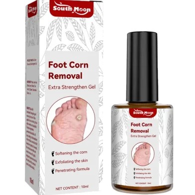 South Moon Foot Corns Exfoliating Gel Hand and Foot Wart Thorn Calluses Skin Smooth Repair and Cleaning 10 ml