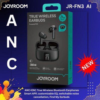 JOYROOM JR-FN3 ANC+ENC True Wireless Bluetooth Earphones - Black