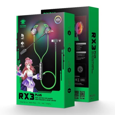 Plextone RX3 Plus (Type-C Interface) Wired Gaming Earphone