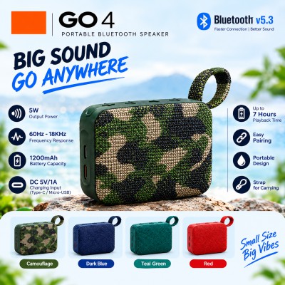 GO4 Portable Bluetooth Speakers